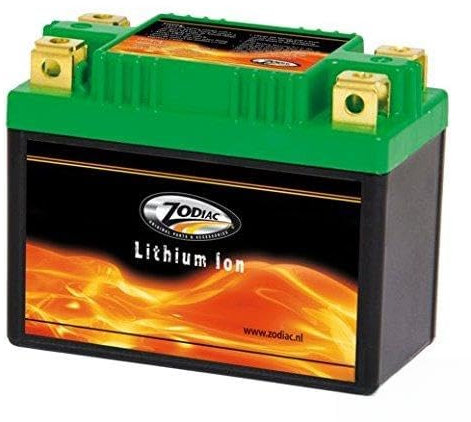 Zodiac Batterie Au Lithium Longue Durée Haute Performance Haute Capacité Maximum Pour Moto Compatible Avec Harley Davidson Tous Les Modèles Dyna Glide Années 1997