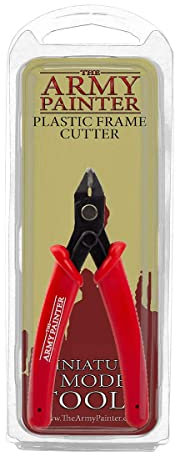 The Army Painter Hobby Tools Plastic Frame Cutter, Stainless Steel Model Flush Cutter, Side Snips, for Plastic Miniatures with Safety Grip Handle, for Miniature Fantasy Tabletop Wargaming