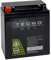 TECNO-GEL Motorrad-Batterie für YT(X)12A-BS 12V Gel-Batterie 10Ah (DIN 51021), 150x87x106 mm Pol - +