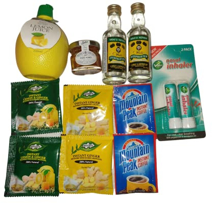 Caribbean Cold & Flu Remedy | Flu Box | Rum & Honey | Ginger Tea| Wellbeing Gift | Jamaican Flu Remedy| Get Well Soon Gift