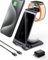 Induktive Ladestation Kompatibel mit Magsafe Ladegerät für iPhone 16 Pro/16/16 Pro Max/15 Pro/15/15 Pro Max, für Apple Watch 10/Ultra 2/SE/9/8/7/6/5/4/3/2, für AirPods 4/3/2/Pro (Lila)