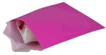 50x Rosa Kraftpapier-Taschen 11x18cm - Umschlagtaschen zum Aufbewahren von Süßigkeiten, Kräutern, Samen, Kleinigkeiten und kleinen Gegenständen - Ideal für Geburtstage, Hochzeiten