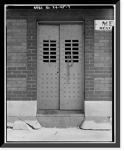 Historic Framed Print, Waterloo Water Works, Well House 4, Fairview & Lafayette Avenue, Waterloo, Black Hawk County, IA - 7, 17-7/8 x 21-7/8