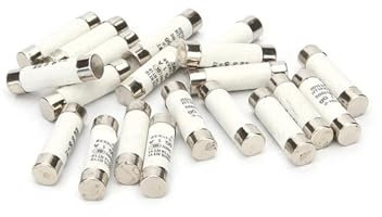 AIRUIXI Keramik-Sicherung 5 Stücke 10 * 38 flinke Keramiksicherung 10x38mm Sicherung 500 V 0,5 A 1A 2A 4A 5A 6A 8A 10A 16A 20A 32A RO15 RT18 RT14(3A)