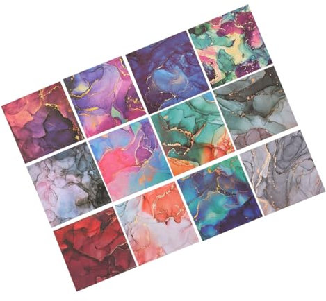 Selbstgemacht Scrapbook Material 12 Blatt Bastelpapier