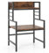 TANGZON 3-Tier Baker’s Rack, Industrial Microwave Oven Stand with 2 Anti-tipping Kits & Adjustable Foot Pads, Metal Frame Utility Kitchen Storage Shelves Organiser for Dining Living Room