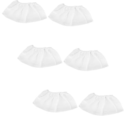 PACKOVE 6 St Nageldammsugare Uppsamlingspåsar Dammuppsamlare Tillbehör Nageldammsugare Tillbehör Non-Woven Förvaringspåse Dammuppsamlare Reservpåsar Nageldammsugare Påsar