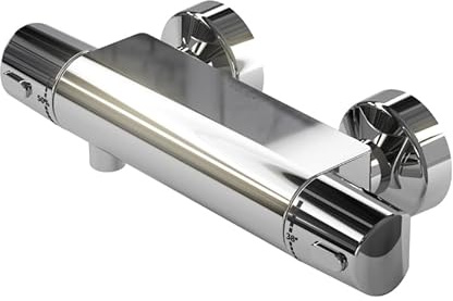VIGOUR Aufputz-Brause-Thermostat derby Safe-Tec ohne Brausegarnitur verchromt | DETB
