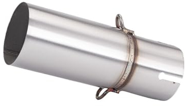 Marmitta motocicletta Tubo di collegamento intermedio universale per motociclette, marmitta migliorata, diametro universale di 51 mm, varie dimensioni di diametro.