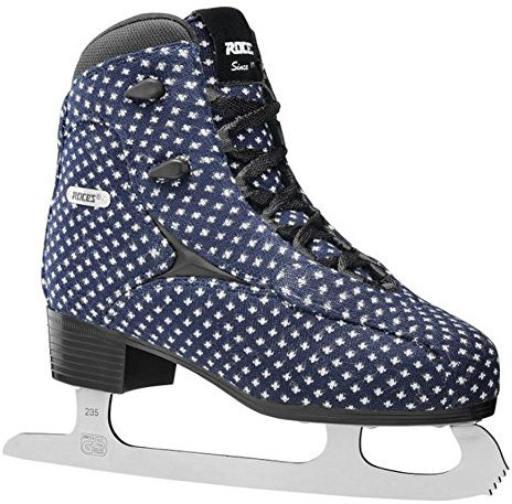 Roces Damen WOOLY Schlittschuh, blue-White, 37