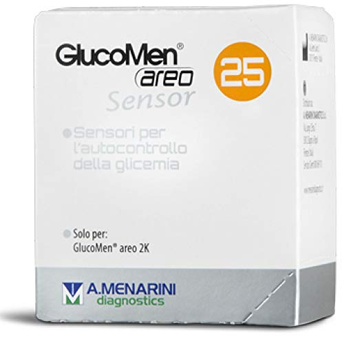 BUYFARMA PROMO PACK - Menarini Glucomen Areo Sensor - 100 Strisce Reattive per l'autocontrollo della Glicemia