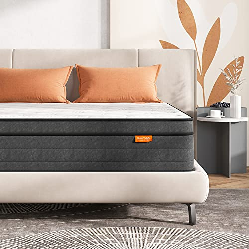 Sweetnight Matratze 80x190cm 7-Zonen Taschenfederkernmatratze mit Gelschaum punktelastische Federkernmatratze Öko-Tex Zertifiziert Härtegrad 3 Höhe 25cm