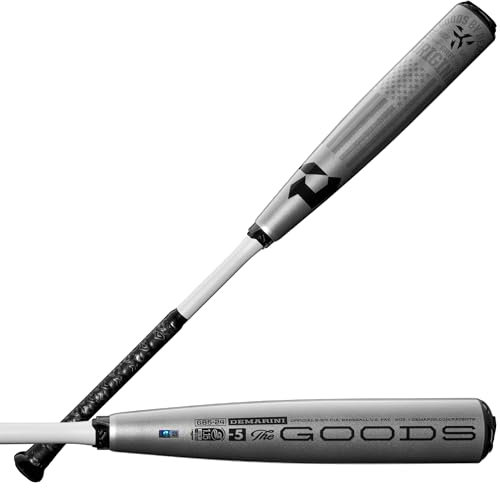 DeMarini Unisex-Erwachsene Die Waren USSSA Baseballschläger, Silber/schwarz, 32 27 oz