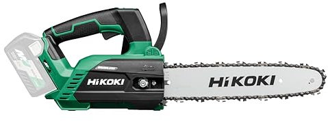 HiKOKI Sega a batteria – 36 V – 30 cm lama per sega, motore brushless, leggero, potente, taglio preciso – ideale per la cura degli alberi – senza batteria e caricatore