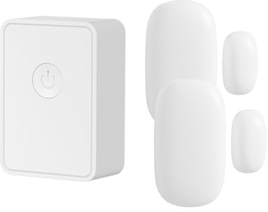 Meross WLAN Tür- und Fenstersensor (2 Stück) mit Hub