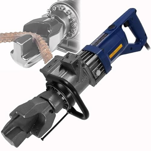 HEGGMKK Plieuse Électrique pour Barres D'armature 900 W, Plieuse Hydraulique pour Barres D'armature, Angle De Pliage en 5 S 0°-130°, Diamètre De Pliage : 4-16 Mm, pour Fer Plat Rond en Acier