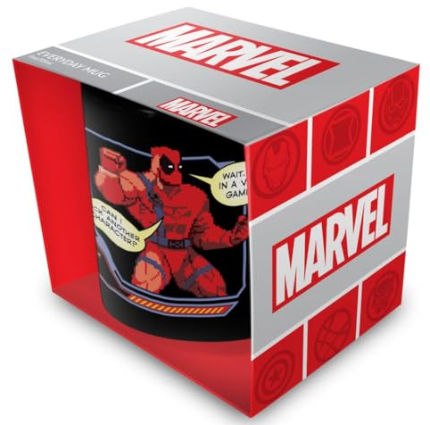 Pyramid International Deadpool (Video Game) Black 11Oz Mug - 10Oz / 315Ml Ceramic Mug - One Size