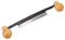 MEKOTRIN Draw Knife, Steel Straight Draw Shave Tool with Double Anti Slip Wooden Handle, Woodworking Debarking Shaving Hand Tool, Drawknife for Removing Bark, Shaping Flat Surfaces