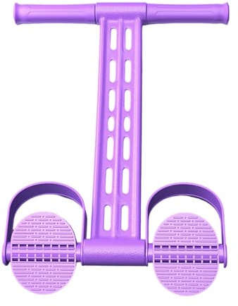Jingyash Banda di Resistenza con Pedale,Bande Elastiche Fitness per Caviglie - Espansore per Petto Portatile per Muscoli Braccia Gambe Vita Spalle - Yoga Palestra Casa Ufficio Interno Esterno