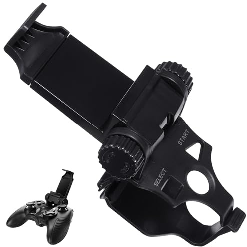 SHINEOFI Verstellbare Game Controller Halterung aus Abs Robuster Gamepad Clip mit Flexiblem Handyhalter für Smartphones Ergonomisches Design für Komfortables Mobiles Gaming