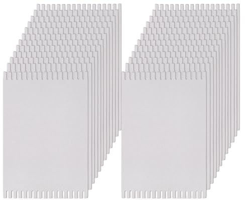 FINGERINSPIRE 24 Stück Webstuhl Set Aus Pappe 20x30cm Graues Papierwebbrett Mit Zahnrädern Tragbarer Bastelwebstuhl Für Anfänger Stricken Nähen Häkeln Reisen Wandteppichherstellung DIY Projekte
