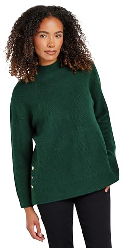 M&Co Premium Funnel Neck Jumper - Women's