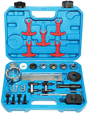DPTOOL EA888 1.8 2.0 TSi TFSi Motornockenwellen-Kurbelwellen-Einstellwerkzeug mit Nockenwellen-Gleitstücken, Distanzwerkzeug, kompatibel mit Audi 2.0T T40191 T10352 T10368 T40196 T10354