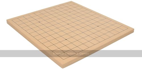 Dual-Side Wooden Go Board - 13 x 13 and 9 x 9 Layout