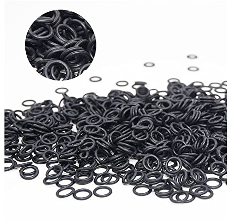50pcs Schwarzer Gummi-Ring NBR Dichtung O-Ring CS1.5 mm O Ringdichtung Dichtungsring,8x5x1.5mm