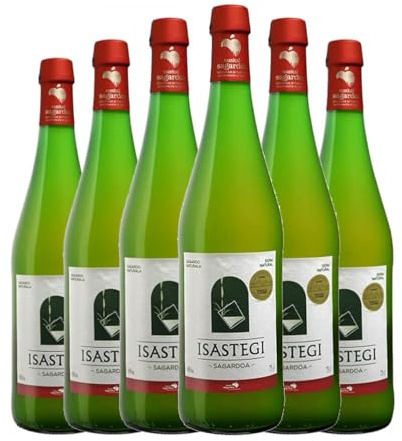 Sidra Isastegi Natural 75 cl (Caja de 6 Botellas de 75 cl)