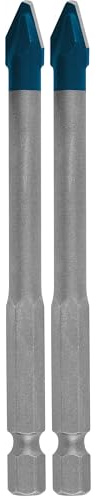 Bosch Professional 1x Expert HEX-9 HardCeramic Drill Bit (for Roof tiles, Tiles, Ø 7,00 mm, Accessories Rotary Impact Drill) (Pack of 2)