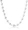 ALEXCRAFT Collana Donna Cuore Catena Cuoricini 925 Collana Cuoricino Argento 925 Girocollo Donna Cuore Argento Sottile Chocker Estive Catenina Argento 925 Donna Rigida 40+5cm