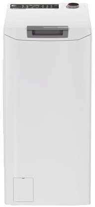 Hoover Toplader Waschmaschine THOS486TM4-S 8 kg I Gentle Touch I Smarte Bedienung mit Wi-Fi und Bluetooth I All in One Programme I Weiß