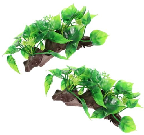 POPETPOP 2st Aquarienlandschaft Lilien Teich Auto Tröpfchenbewässerungsset Baum Besonderheit Pflanzenbewässerung Anlage Anlasser Panzer Bewässerungsspitzen Aquarium Tank Wasser Netz Plastik