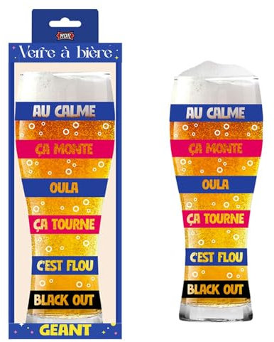 SV SURPRISEZ-VOUS - VERRE À BIÈRE GÉANT APÉRO 1.5L