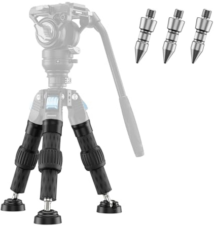 SIRUI SVS-3L Carbon Fiber Short Tube Legs, Optional for SVS60 Tripods Transform to Tabletop Mini Tripod