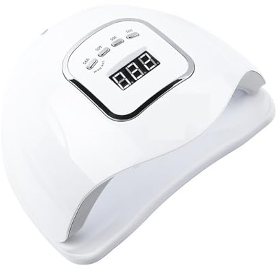 Lampe UV pour ongles, Lampe à ongles LED UV 90/72/36W Lampe à LED for sèche-ongles for durcir toutes sortes de gel UV/vernis/vernis avec capteur automatique de minuterie Tous les outils de manucure/pé