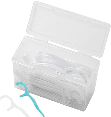 Contenitore per Batuffoli di Cotone – Dispenser PP Portatile Trasparente | Porta Cotton Fioc da Viaggio per Cosmetici, Gioielli, Kit Bagno e Organizzazione di Accessori e Piccoli Oggetti Domestici