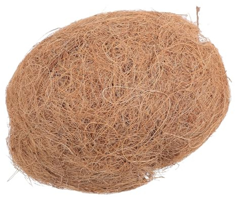 Uonlytech Terreau Biologique Naturel en Fibres Végétales Marron pour Légumes et Plantes D'intérieur, Favorise la Croissance et L'aération, pour Jardinage et Plantation en Pot