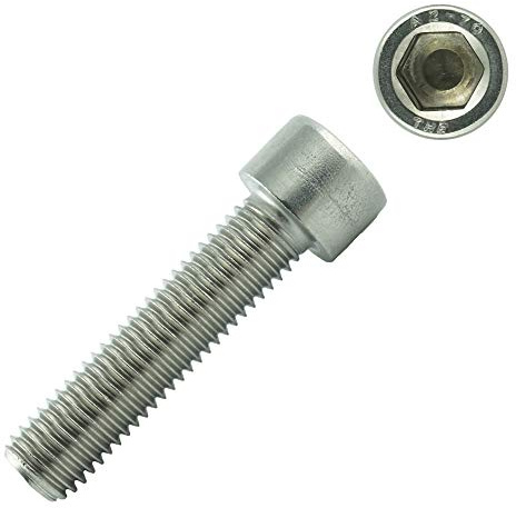 Eisenwaren2000 | Zylinderschrauben mit Innensechskant M6 x 20 mm (10 Stück) - Zylinderkopf Schrauben ISO 4762 - DIN 912 - Gewindeschrauben - Edelstahl A2 V2A- rostfrei