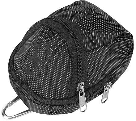 Golfballtasche, tragbare Golf-Hüfttasche Golfballtasche aus Polyester-Material mit einem Schlüsselbund auf der Rückseite