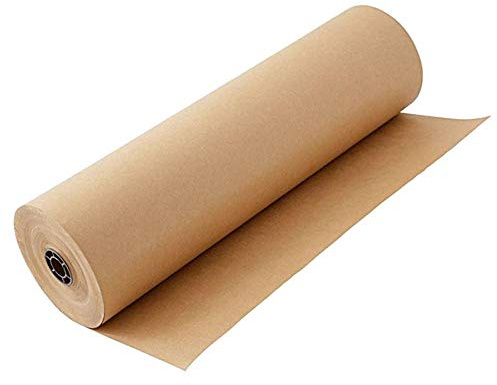 Transparentpapier 30 Meter braune Kraft-Geschenkpapierrolle for Hochzeit, Geburtstag, Party, Geschenkverpackung, Paketverpackung, Kunsthandwerksmaterialien