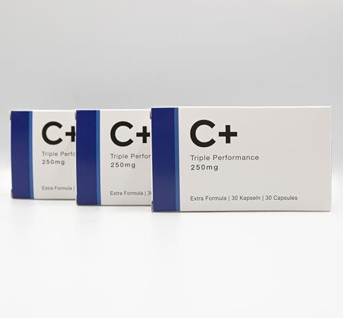 C+ Triple Performance extra Nahrungsergänzungsmittel für Männer. 30 kapseln. (3)