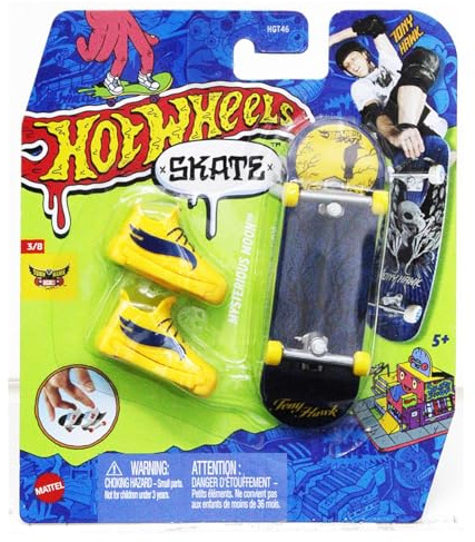Hot Wheels Skate Tony Hawk Originals 3/8 Mysterious Moon Skate Fingerboard Toy - HVJ79 | Ages 5+