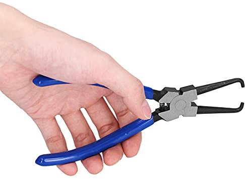 175 Mm/7 Zoll Kraftstoffleitungszange, Kraftstofffilter-Bremssattel, Schlauchschellen-Clip-Zange aus Kohlenstoffstahl Zum Entfernen von Autos