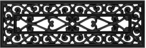 vidaXL Stufenmatten 10 STK. 25x75 cm Gummi