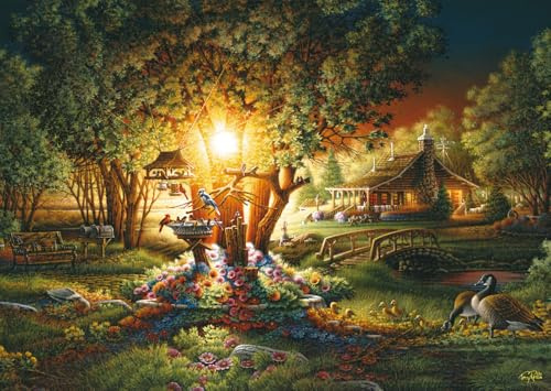 Schmidt 58547 Prächtiges Frühlingsleuchten, 1000 Teile Puzzle | Terry Redlin
