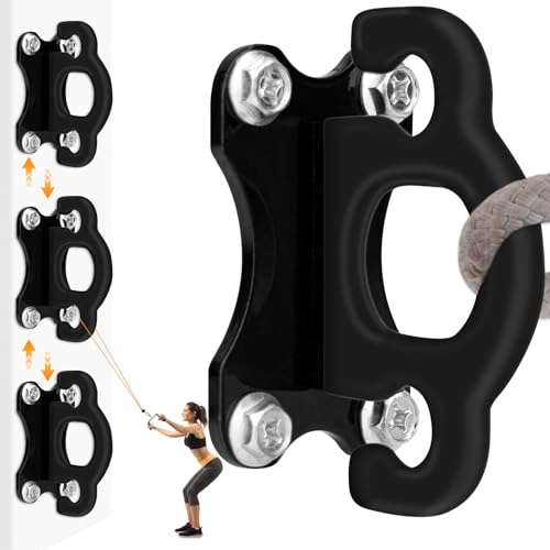 Widerstandsbänder, Anker, Workout-Wandhalterung, Türanker zum Aufhängen von Widerstandsbändern, Heim-Fitness-Workouts, Physiotherapie, 3 Stück