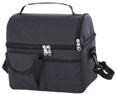 OKUMEYR Doppelt Isolierte Lebensmitteltasche Kühltasche Groß Isoliertasche Faltbare Wickeltasche Babytasche Mit Fassungsvermögen
