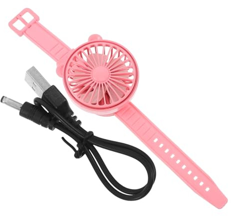 Warmhm 1pezzi Ventilatore Mini Portatile Ricaricabile Usb Design Ergonomico Per Ragazzo Ragazza e Adulti Silenzioso e Leggero Per Attività Indoor e Outdoor Accessorio Estivo Pratico